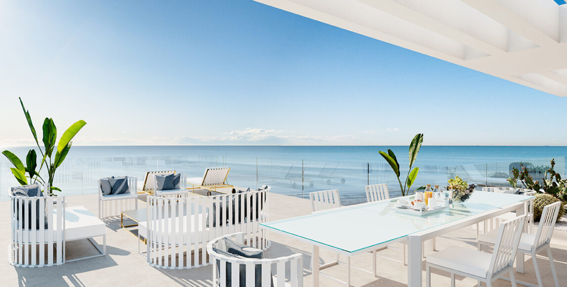 Presztízs apartmanok a tengertől való első sorban, Lido di Jesolo legjobb üdülőhelyén
