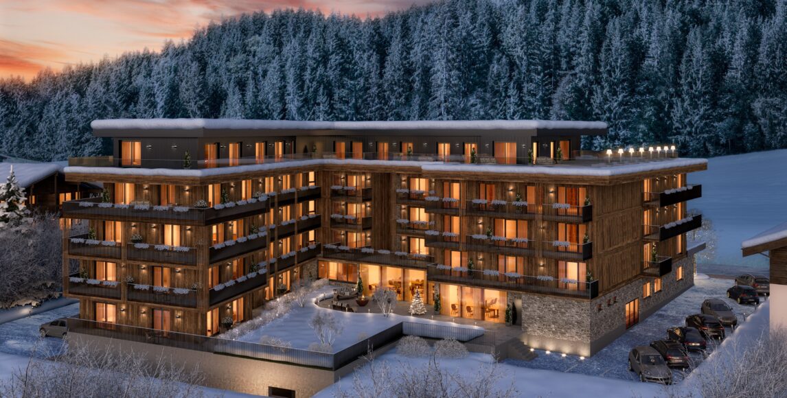 Új apartman-rezort a Kitzbüheli Alpok ölelésében