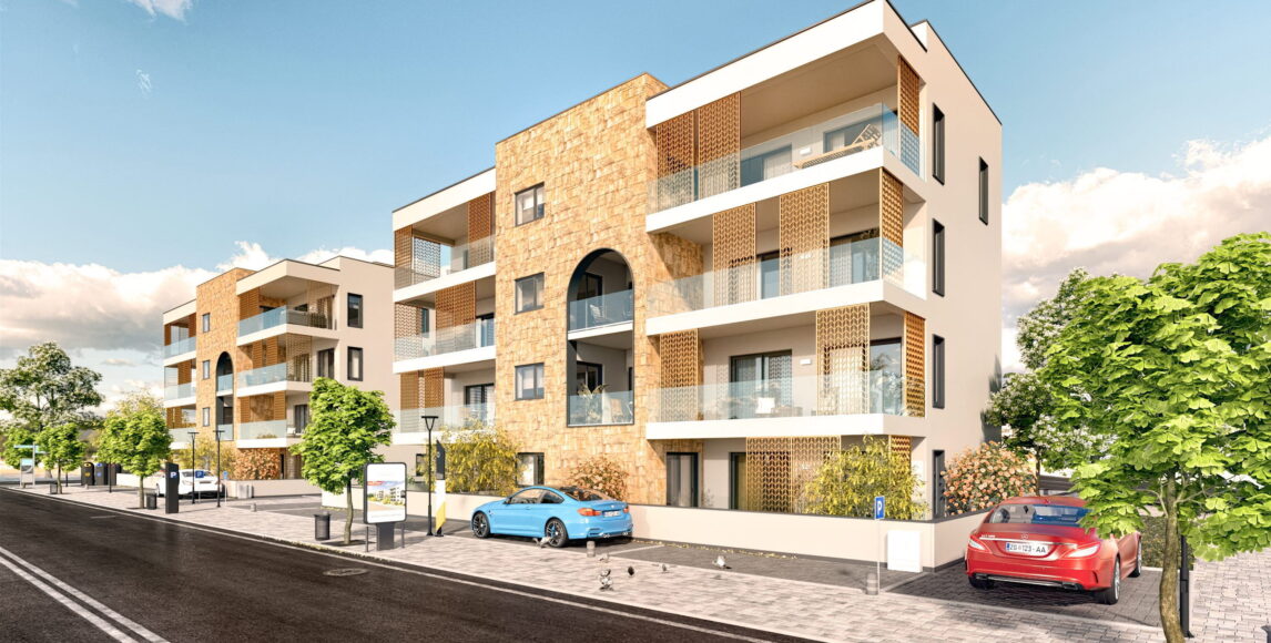 Luxus apartmanok Zadar csendes részén, 5 percre a strandtól