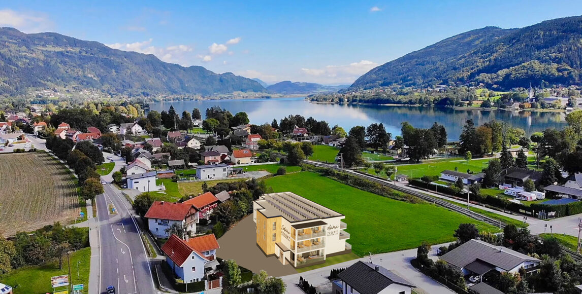 Üdülőhely 100 méterre a gyönyörű Ossiacher See-tótól