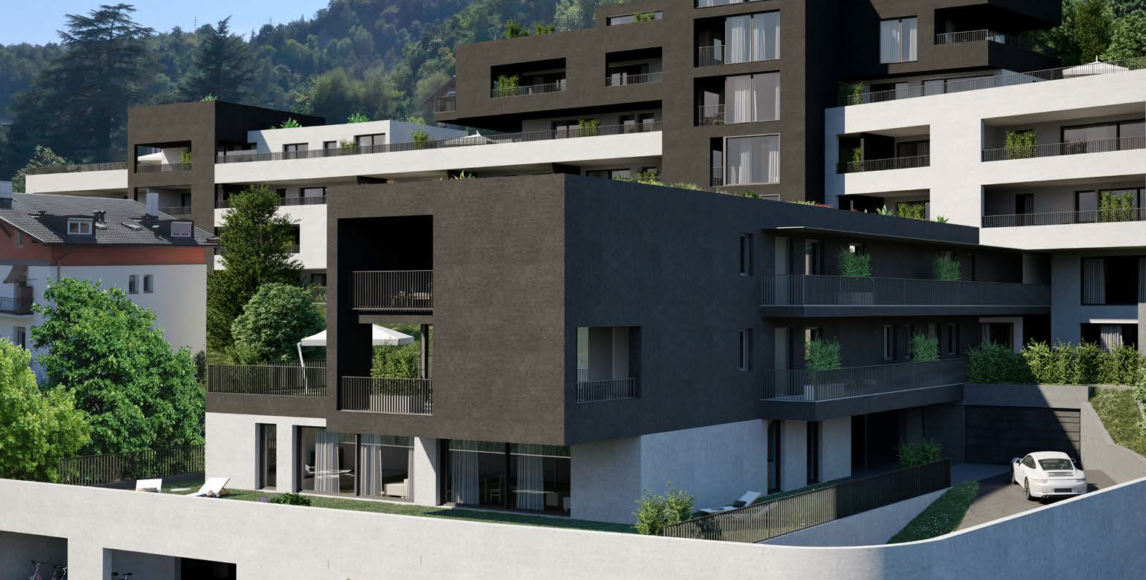 Modern apartmanok a Plose-Brixen síterület közelében