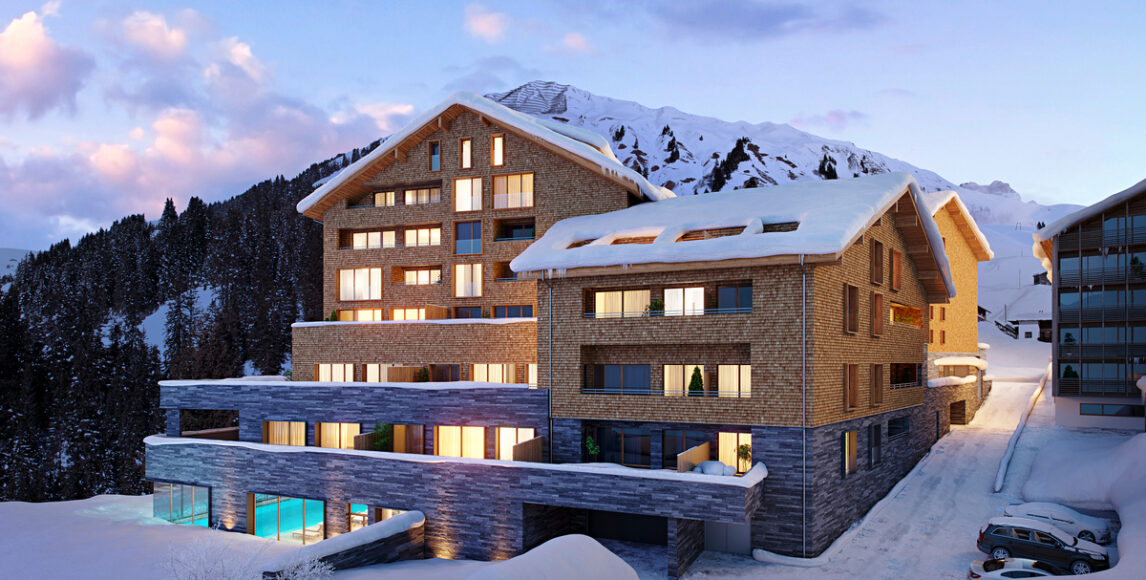 Ski Arlberg: Luxus apartmanok 1495 m tengerszint feletti magasságban