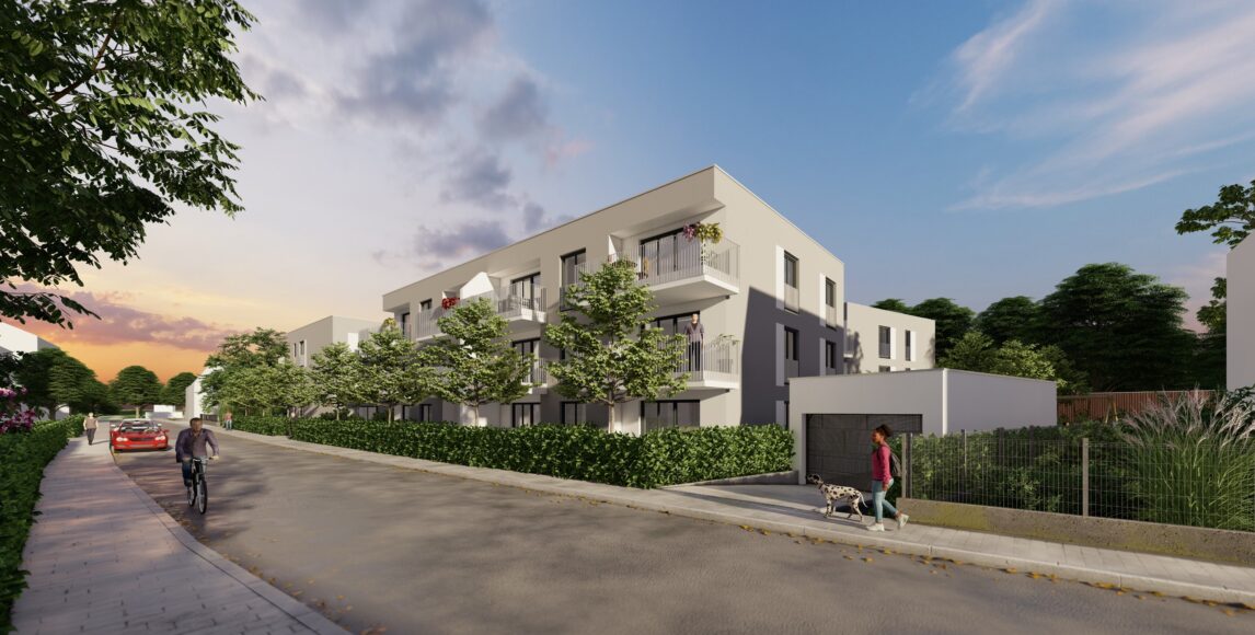 Modern apartmanok Regensburg csendes kerületében
