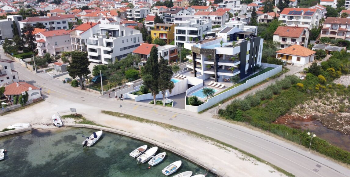 Luxus apartmanok közvetlenül a tengerparton