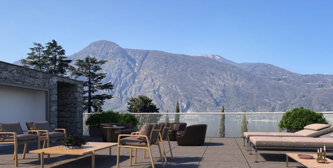 Lélegzetelállító apartmanok panorámás kilátással a Lago di Como tóra