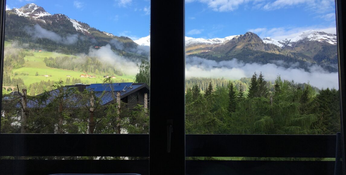 Hangulatos apartman kilátással a Hohe Tauern-hegységre Bad Hofgasteinben