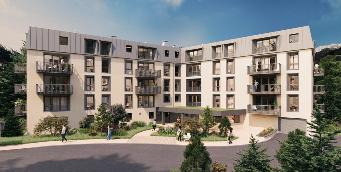 Új, berendezett apartmanok Chamonix központjában