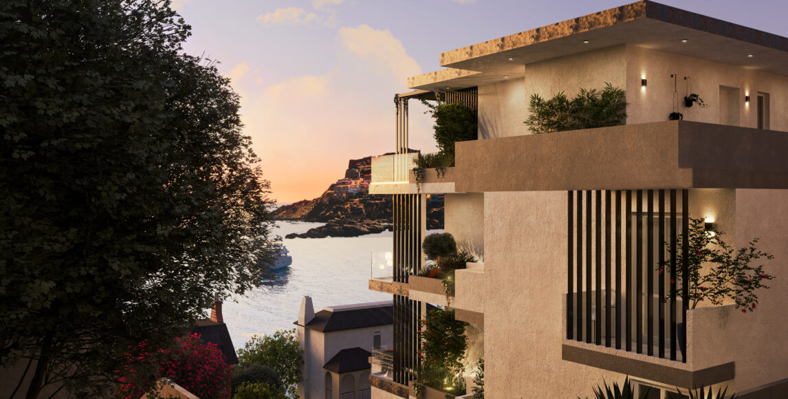 Luxus apartmanok tengerre néző kilátással, mindössze 100 méterre a strandtól
