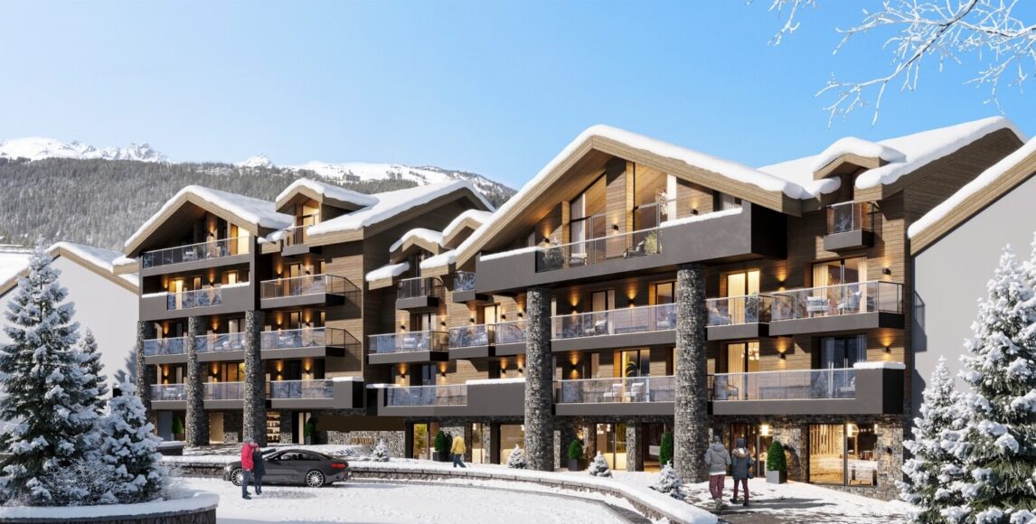 Exkluzív alpesi apartmanok Courchevel Moriond szívében