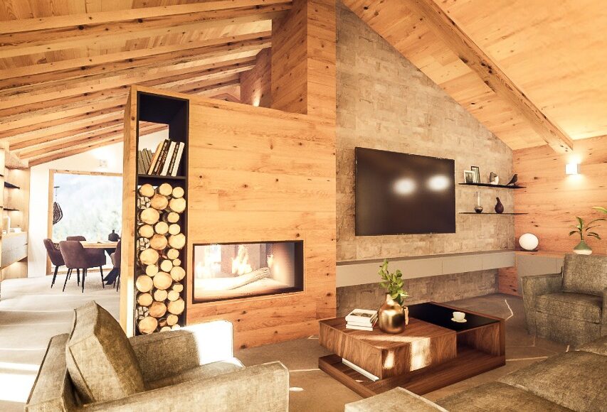 6 luxus apartman 300 m-re a felvonótól a Dolomitok szívében