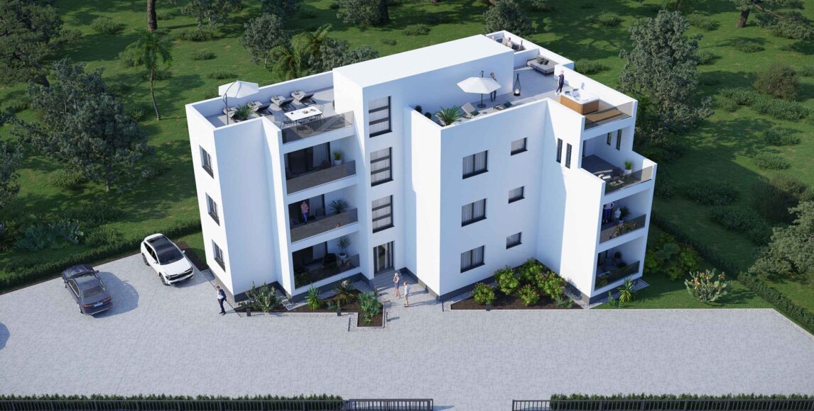 Új apartmanok 250 méterre a homokos strandtól