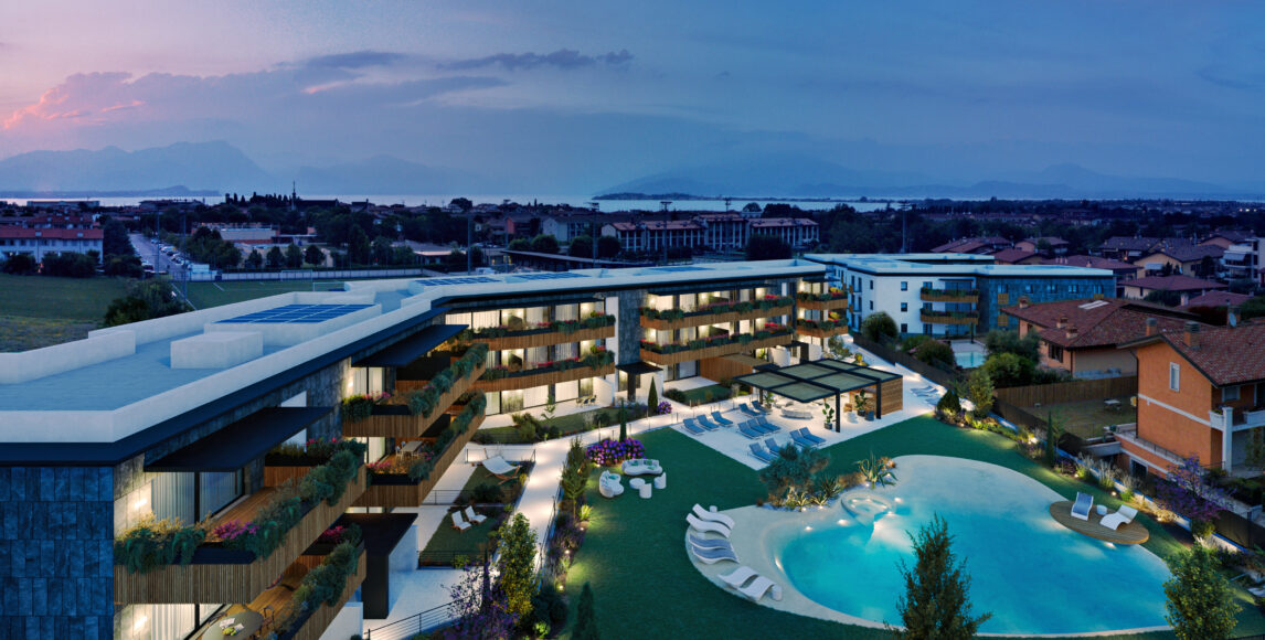 Új apartmanok 5 percre a Lago di Garda-tótól