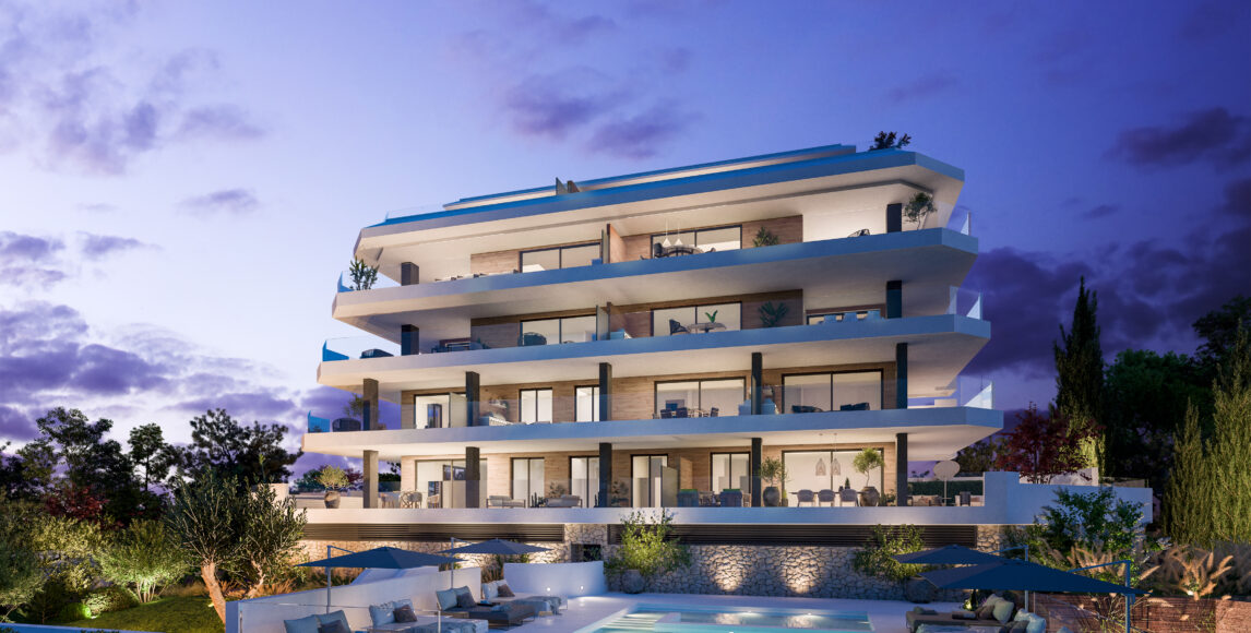 Luxus apartmanok 5 percnyi autóútra a strandtól