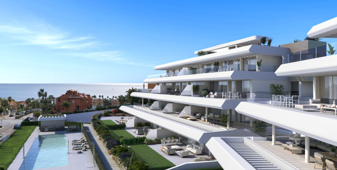 Új üdülőhely gyönyörű kilátással és 500 m-re a strandtól