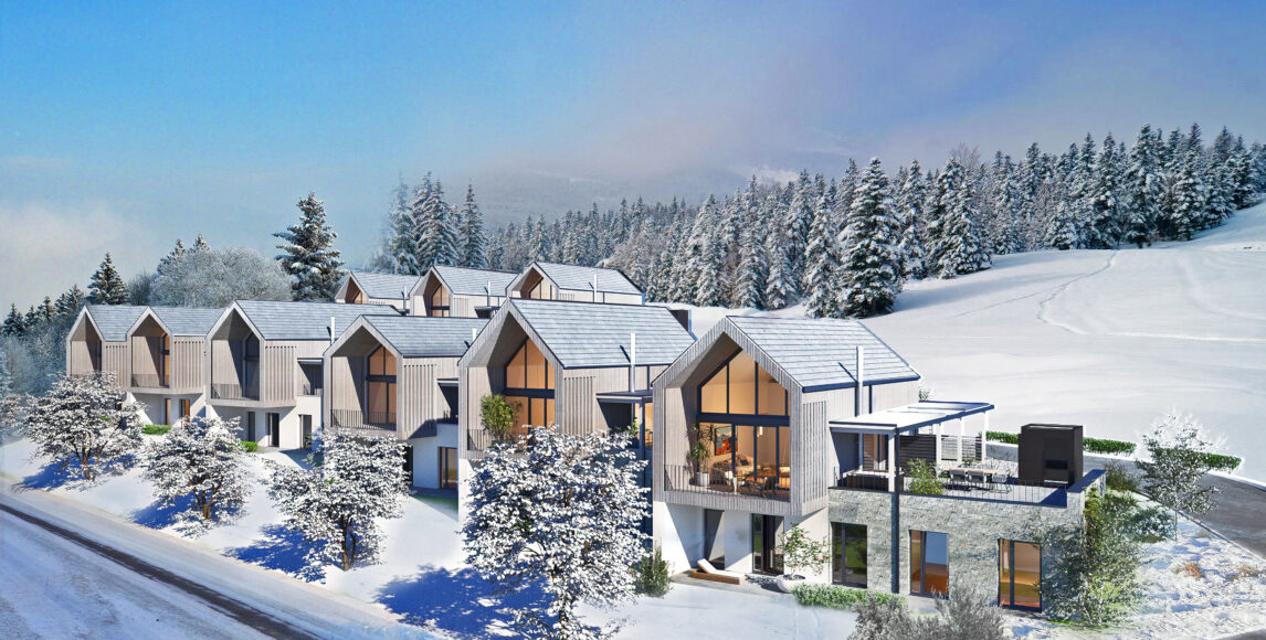 Exkluzív ski-in/ski-out faházak további bérbeadás feltétele nélkül