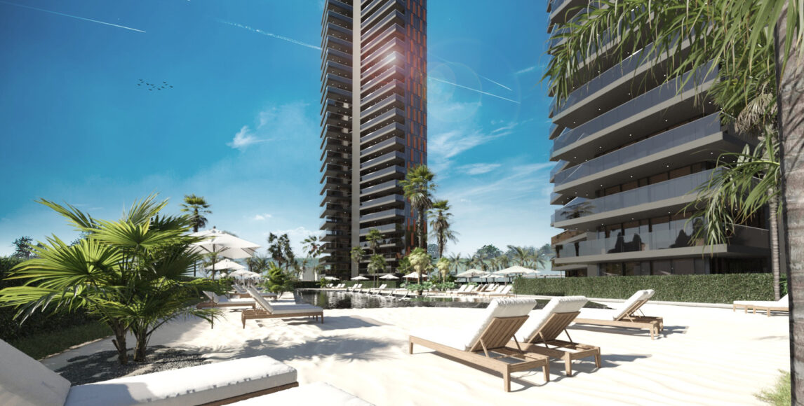 Luxus apartman üdülőhely mindössze 750 méterre a homokos strandtól