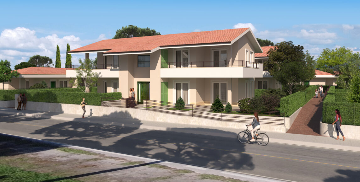 Modern apartmanok az etruszk tengerparton