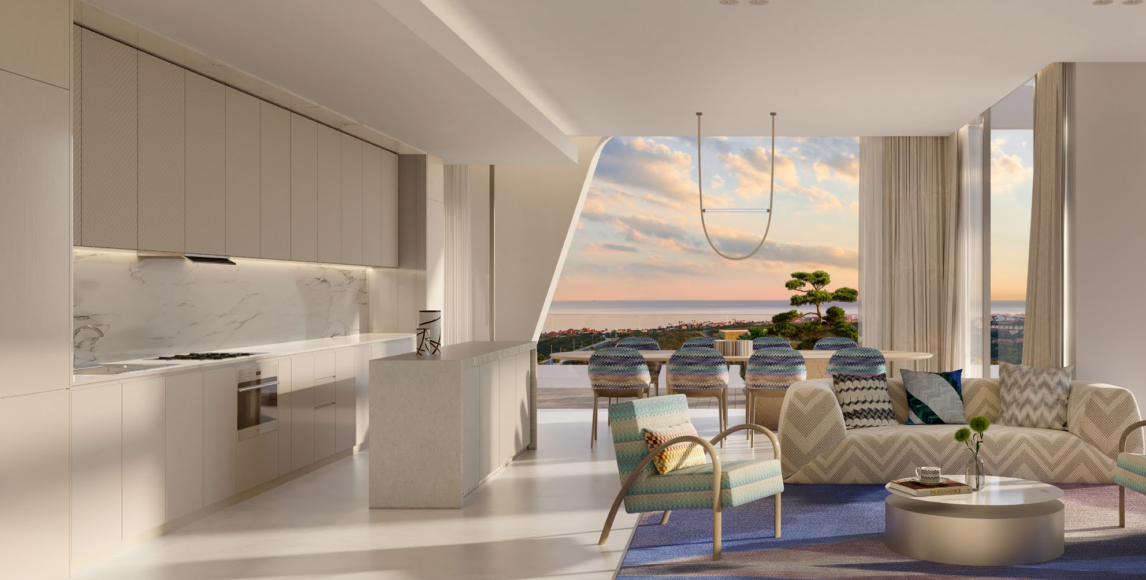 Exkluzív apartmanok 5 percre a strandtól a Costa del Sol-on, a Missoni tervezte