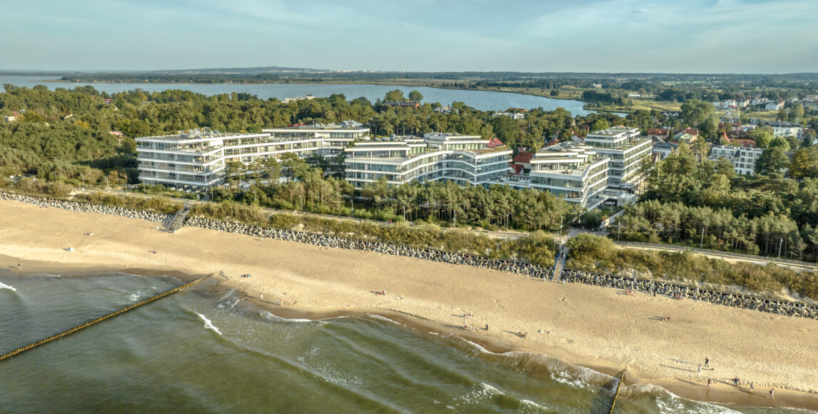 Exkluzív apartmanok a Balti-tengertől való 1.sorban