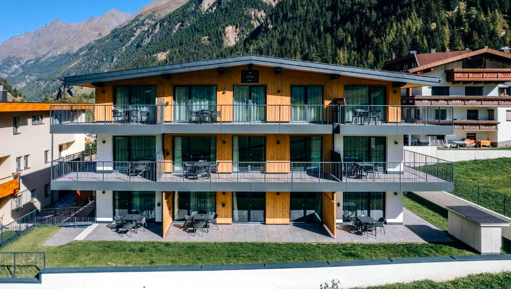 Elegáns hegyi apartman Sölden híres gleccser területén