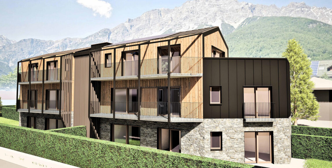 Új modern apartmanok 2 percnyi autóútra a sípályáktól