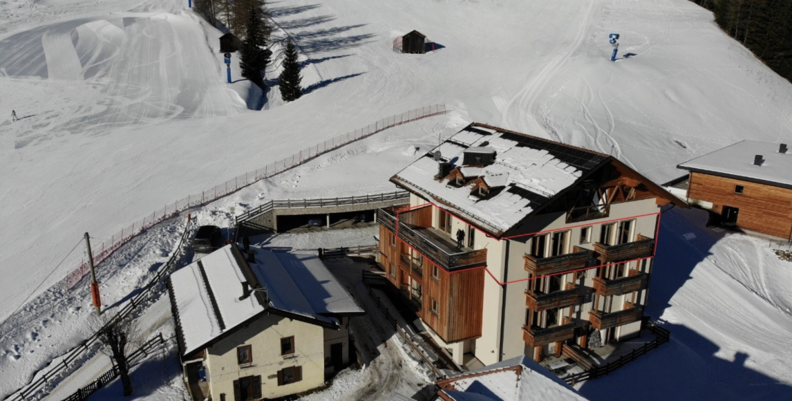 Luxus ski-in/ski-out apartman Arabba sípályái közelében