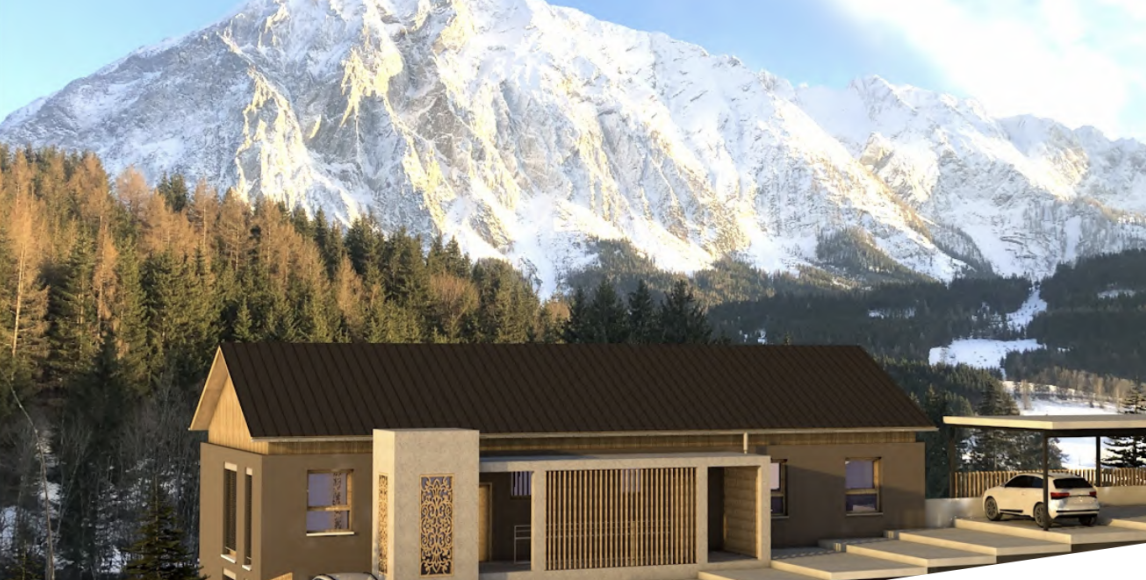 Modern apartmanok panorámás kilátással a Grimming-hegyre, Tauplitz