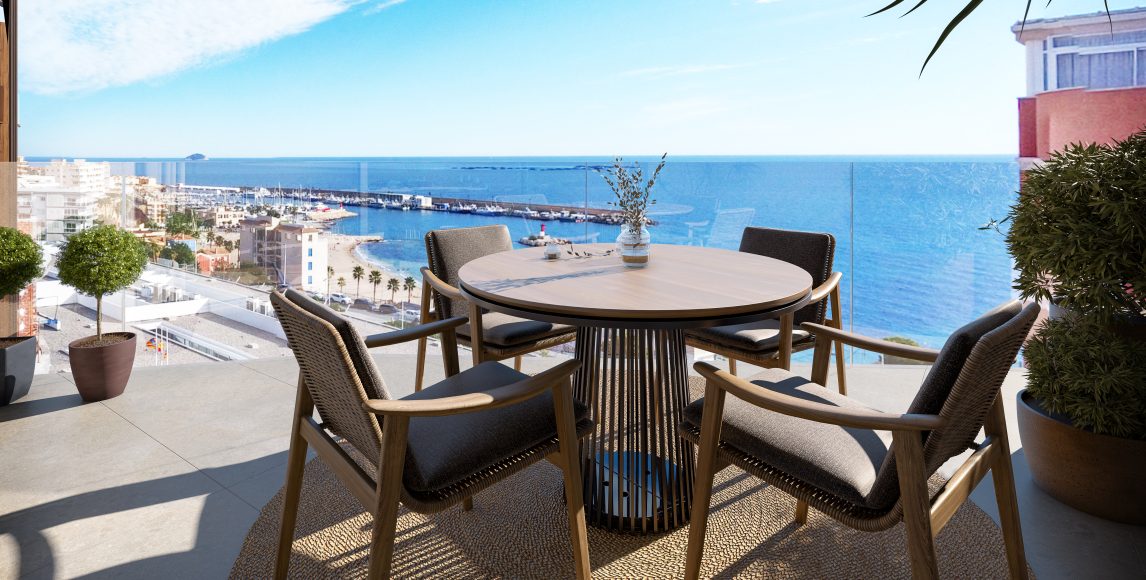 Exkluzív apartmanok tengerre néző kilátással, néhány méterre a strandtól