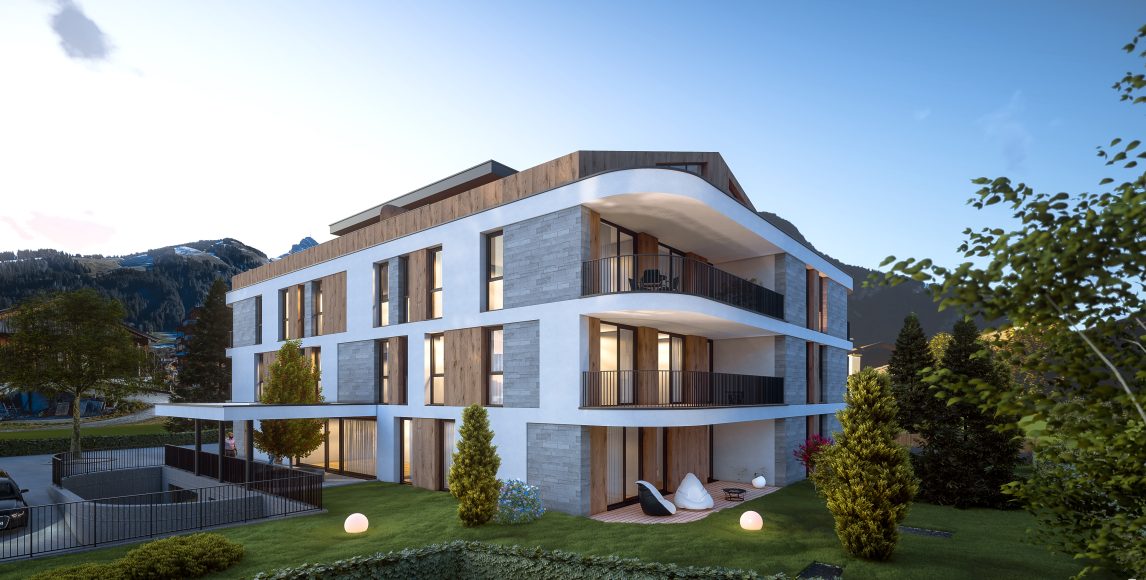 Befejezett apartmanok 2 síközpont közelében - St. Johann in Tirol és Kitzbühel