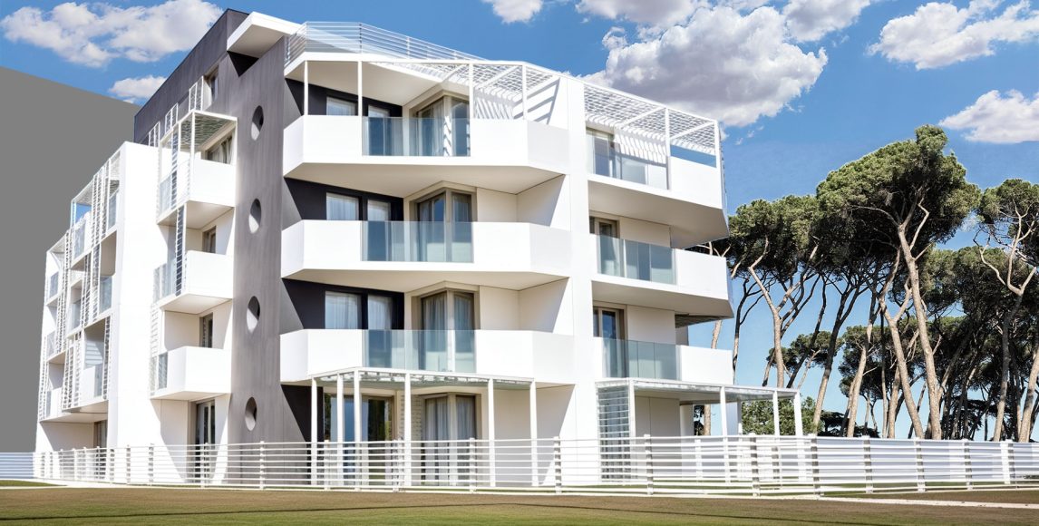 Modern apartmanok mindössze 100 méterre a strandtól