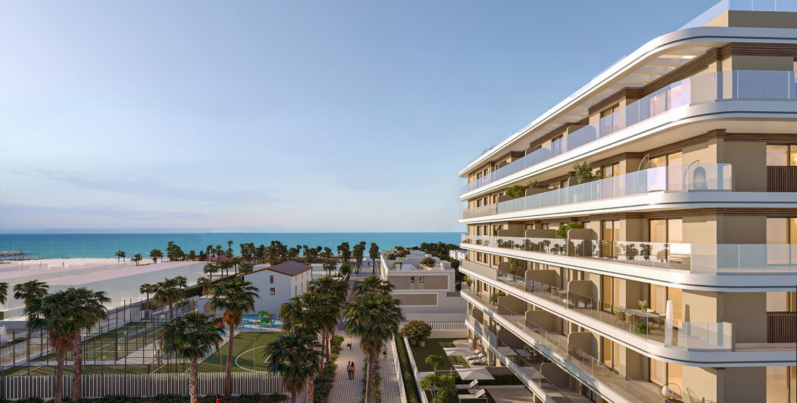 Egyedi apartmanok a tengertől való első sorban, első osztályú szolgáltatásokkal