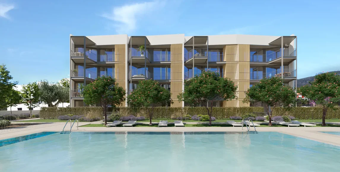Stílusos lakhatás Mallorcán: Modern apartmanok Palmanova szívében
